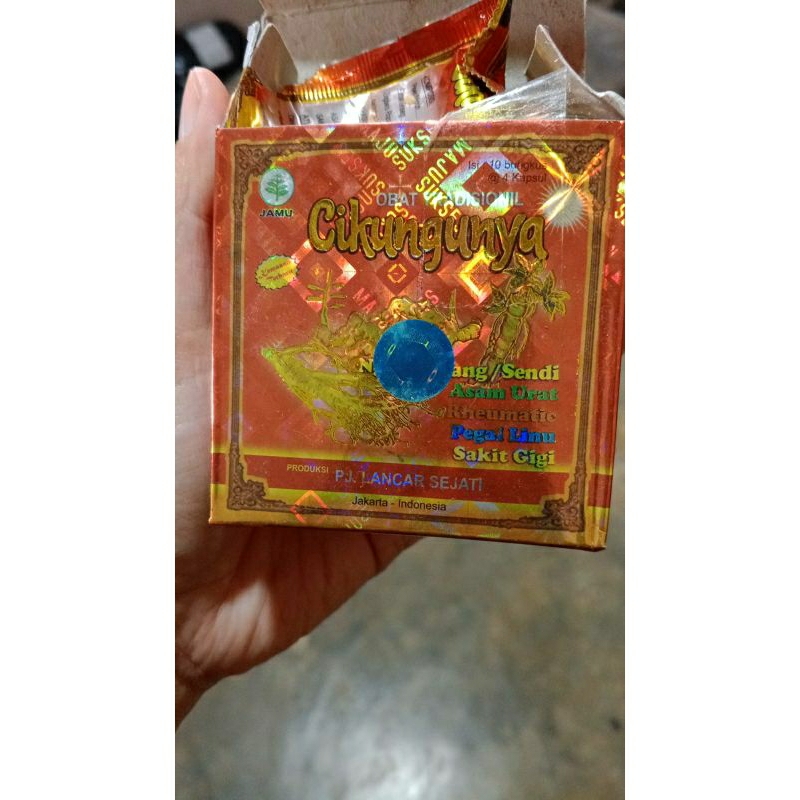 

bubuk minuman/jamu cikungunya