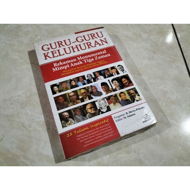 Buku Guru Guru Keluhuran (Rekaman Monumental Mimpi Anak Tiga Jaman - kbsb)