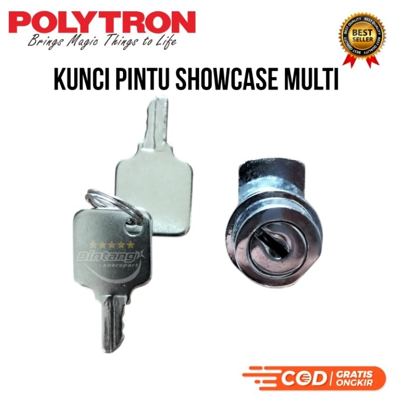 Kunci Showcase Polytron Kunci Pintu Kulkas Kaca Sokes Polytron