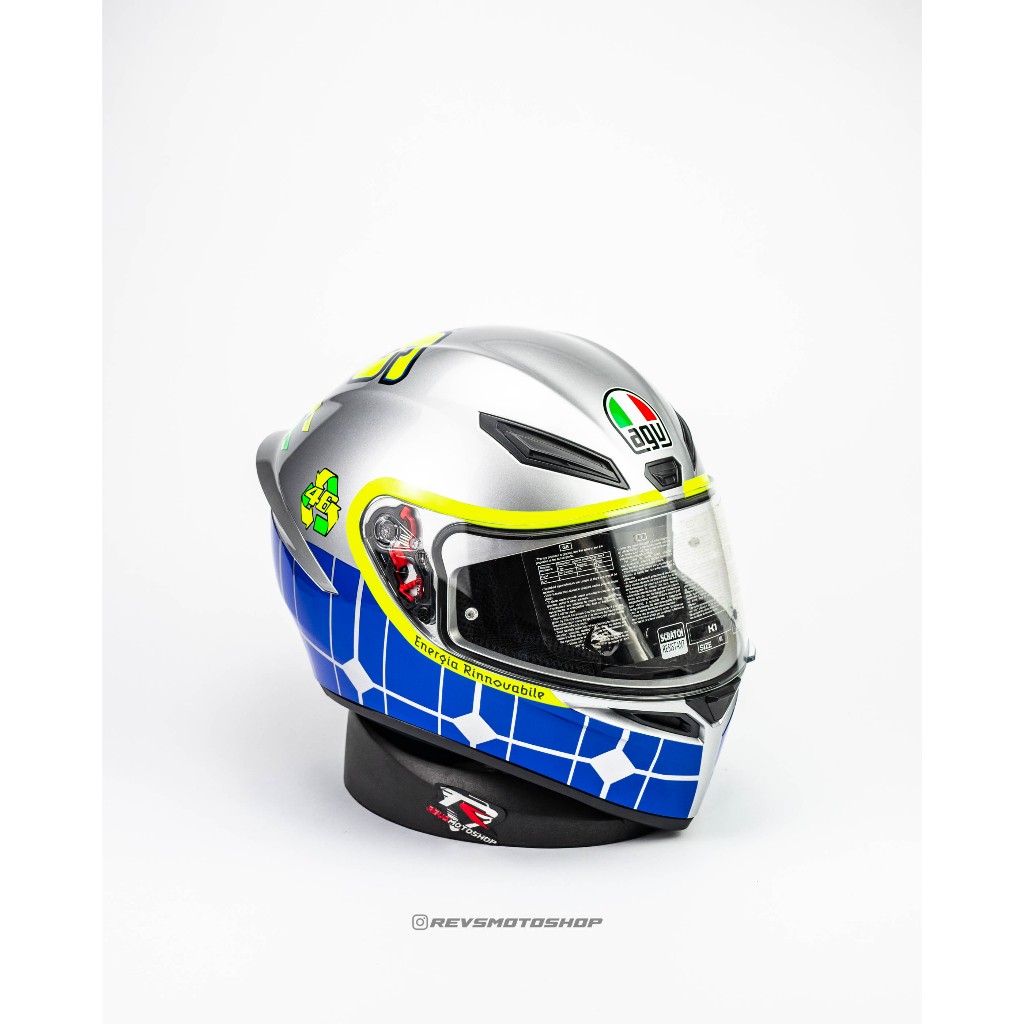 HELM MOTOR AGV K1 ROSSI MUGELLO MIRROR