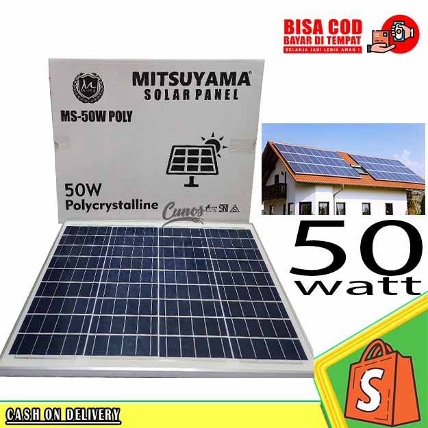 OK SOLAR PANEL 50wp POLY CRYSTALLINE SOLAR CELL PANEL SURYA 50 WATT POLY SOLAR PANEL SP25