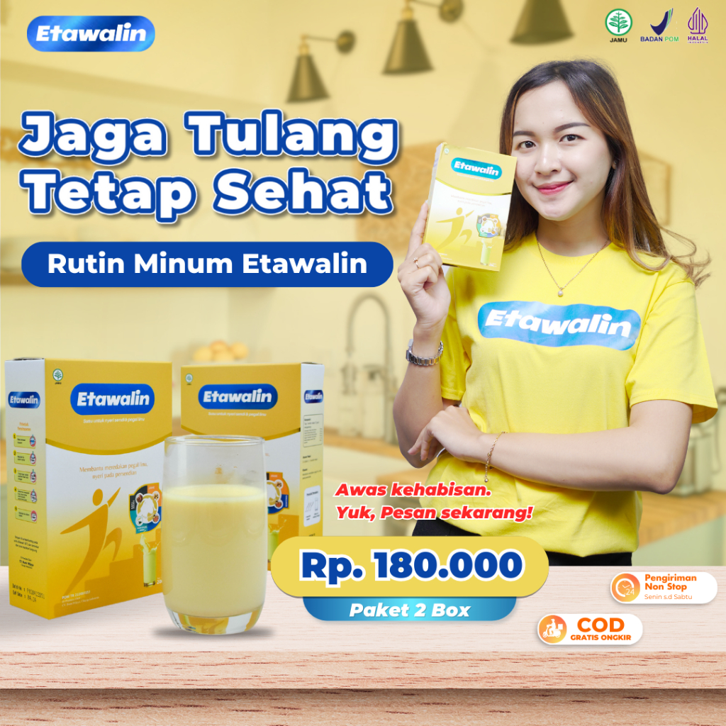 

Etawalin - Susu Herbal Alami untuk Tulang ORI 2 Box