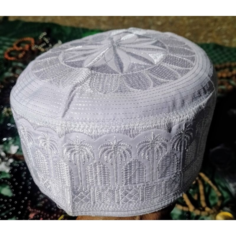 kopiah songkok peci Madinah bulat