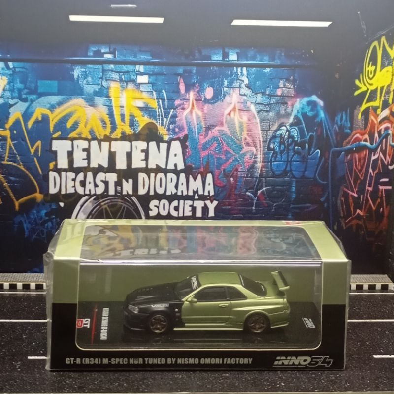 NISSAN SKYLINE GT-R R34 M-SPEC NUR TUNED BY NISMO OMORI FACTORY