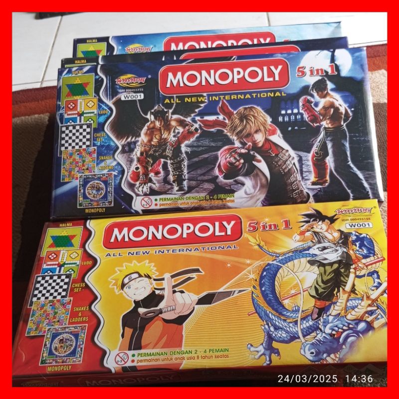 Mainan Monopoli Games Monopoly Internasional Catur Ular Tangga — 10