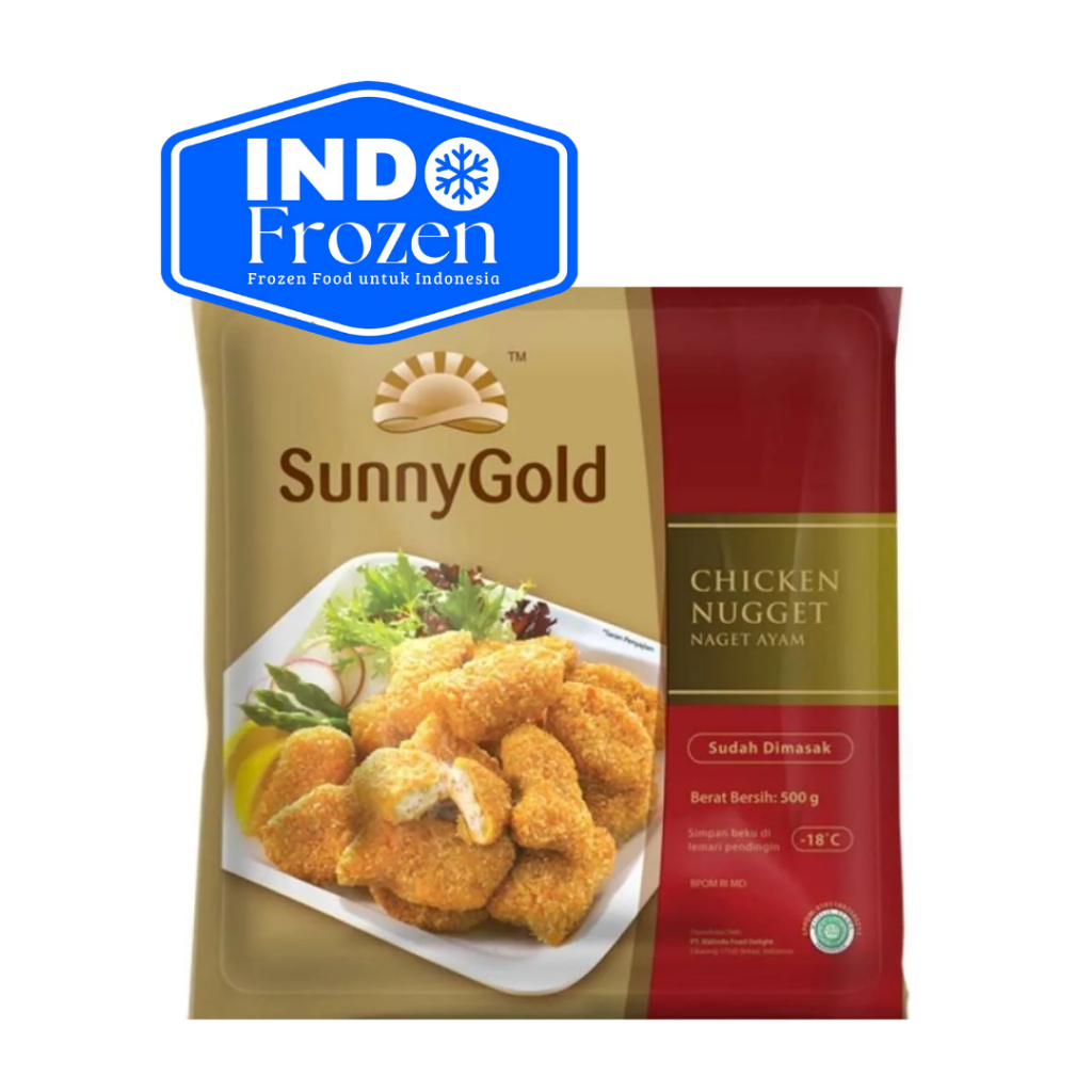 

SUNNY GOLD CHICKEN NUGGET ORIGINAL 500GR