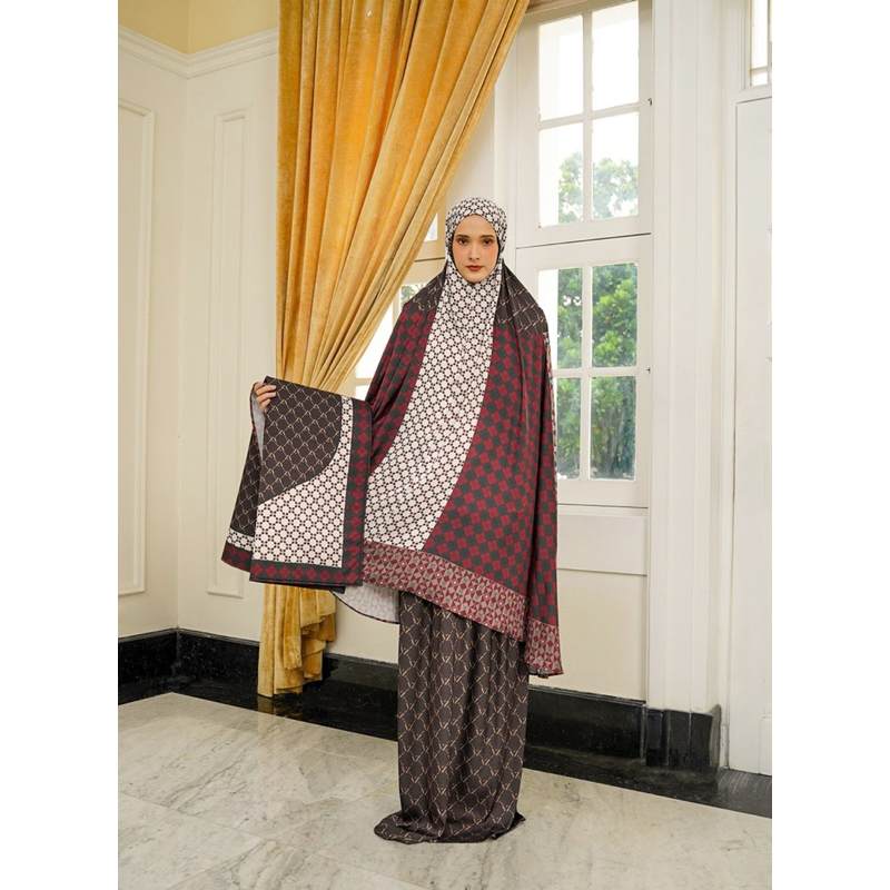 VZ MONOGRAM LINEAGE PRAYER SET - MARLOT