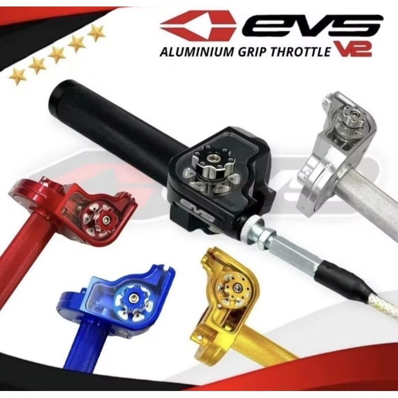 Gas Spontan EVS 1 Kabel Model V2 ROLLER STAR FULL CNC GAS SPONTAN MOTOR UNIVERSAL UNTUK SEMUA JENIS 