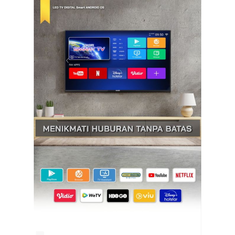 Led Akari Android TV 32"
