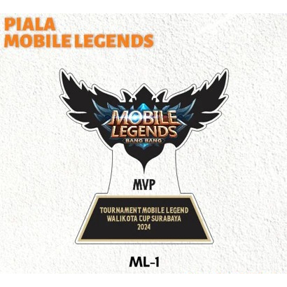 Piala Mobile Legend Plakat Mobile Legend Akrilik Custom Plakat E sport