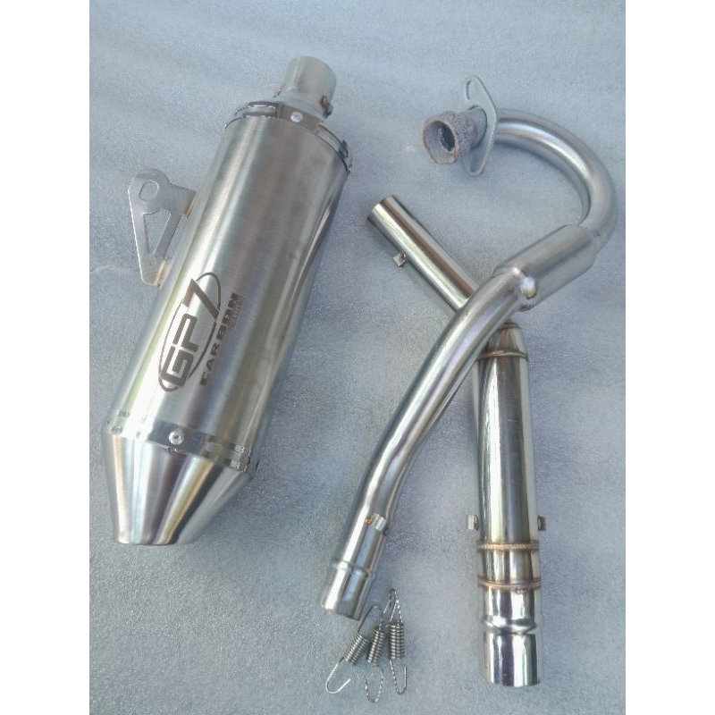 1 set knalpot racing GP7  crf 150l,crf230,xr200,xr 150 muffler pipe klx 150 s l g bf  norifumi_fmf f