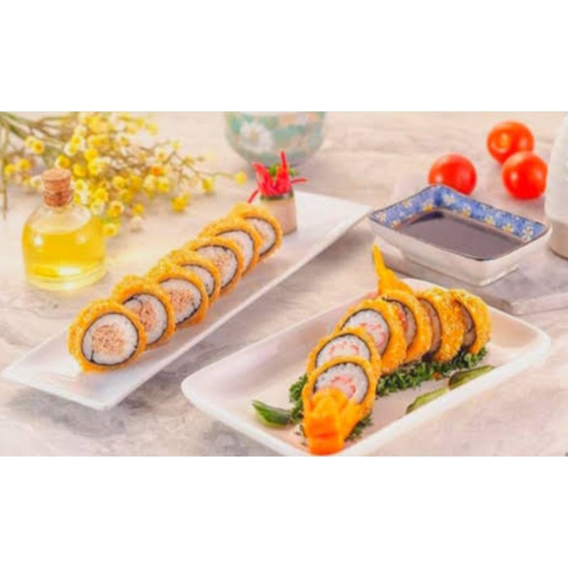 

shushi crab stick roll