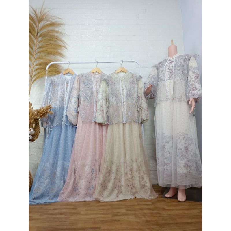 gamis ceruty terbaru/gamis lebaran murah/gamis pesta terbaru/grosir manado