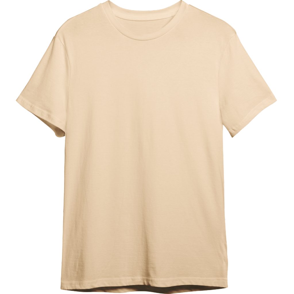 KAOS PRIA POLOS EXTRA JUMBO CREAM