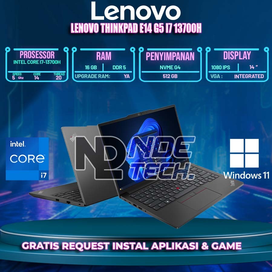 LENOVO THINKPAD E14 G5 I7 13700H