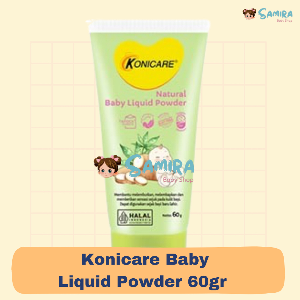Konicare Liquid Powder Bedak Dingin 60gr