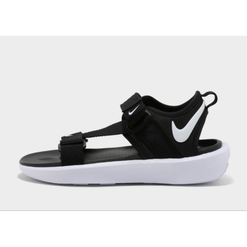SANDAL GUNUNG NIKE VISTA UNISEX SANDAL ORIGINAL SANDAL KASUAL PRIA WANITA -black white