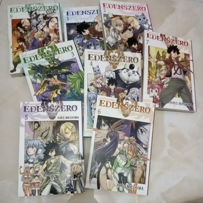 komik edens zero 1-8 preloved segel