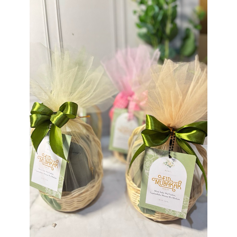 NEW SHOPIA HAMPERS LEBARAN / HAMPERS MUKENA KEMAS KERANJANG TILE