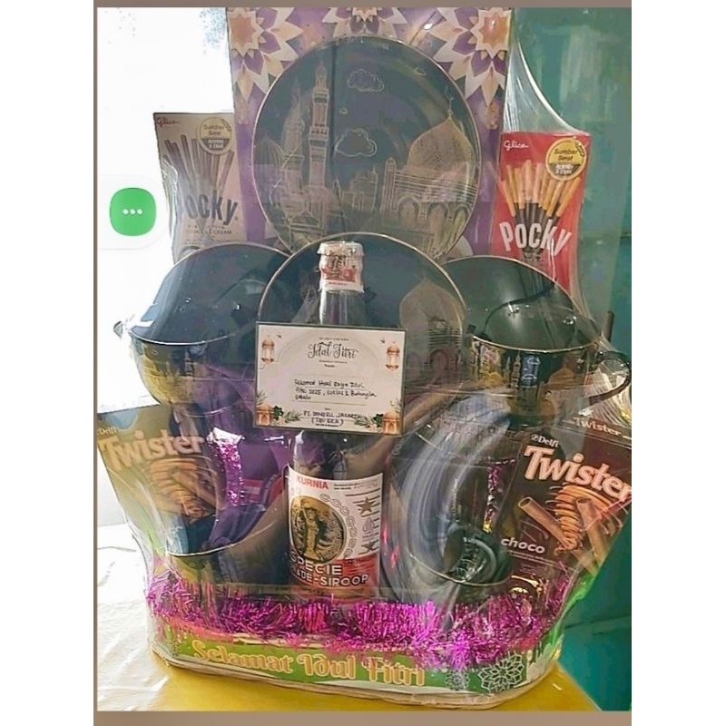 

Parcel Lebaran Snacks Sirup Idul Fitri Hadiah Kado Hampers Gift Set Parsel
