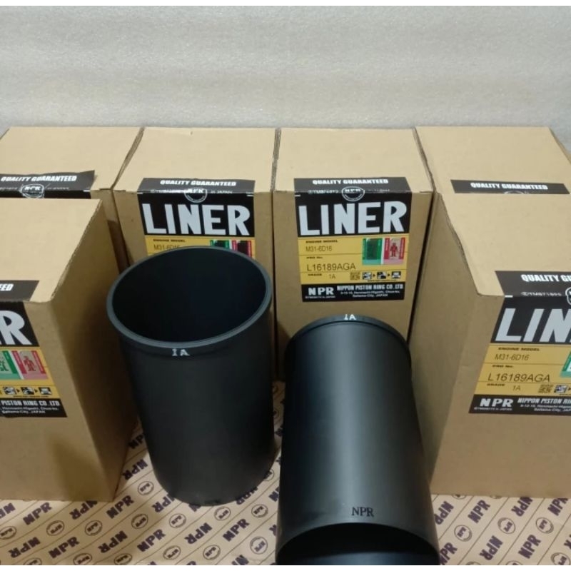 LINER BORING L16189AGA MITSUBISHI FUSO GANJO 6D16T PS220 PS190 LINER BORING NPR JAPAN