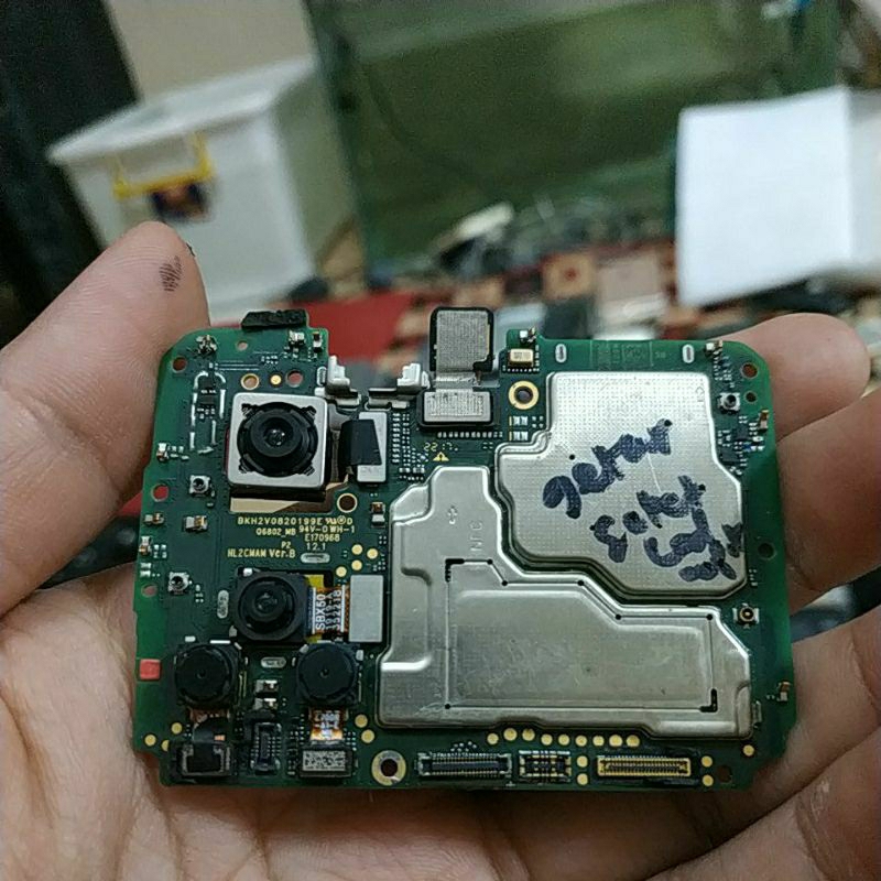 mesin huawei honor x7 hanya getar tidak ada tampilan cek deskripsi