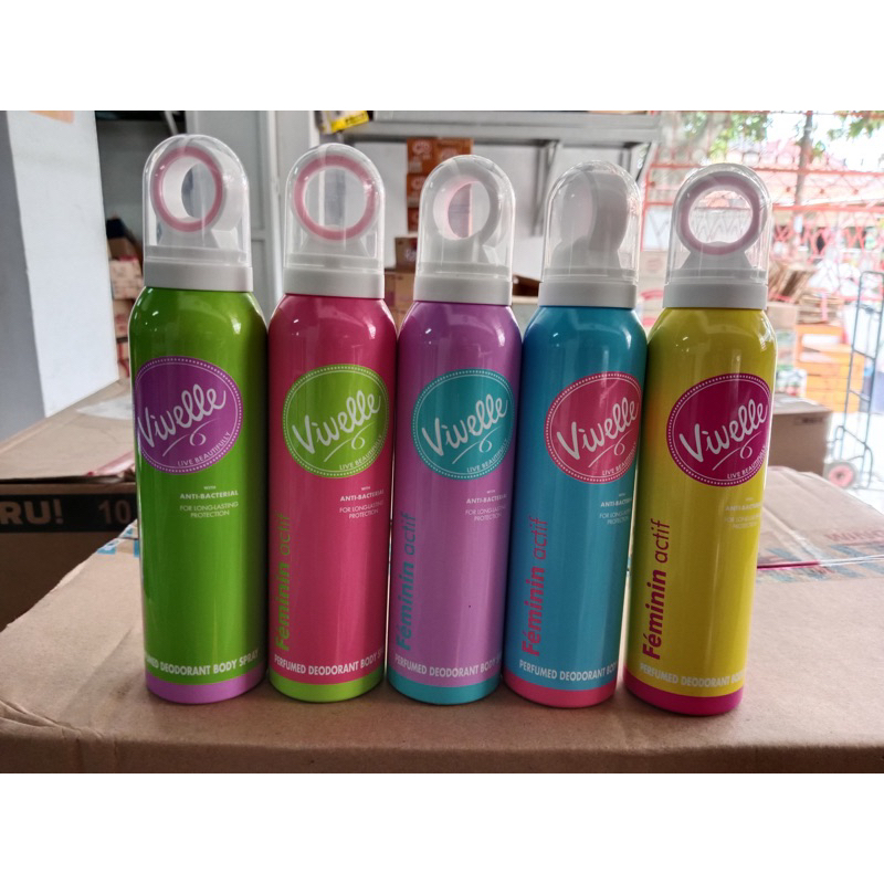 VIVELLE BODY SPRAY & DEODORANT