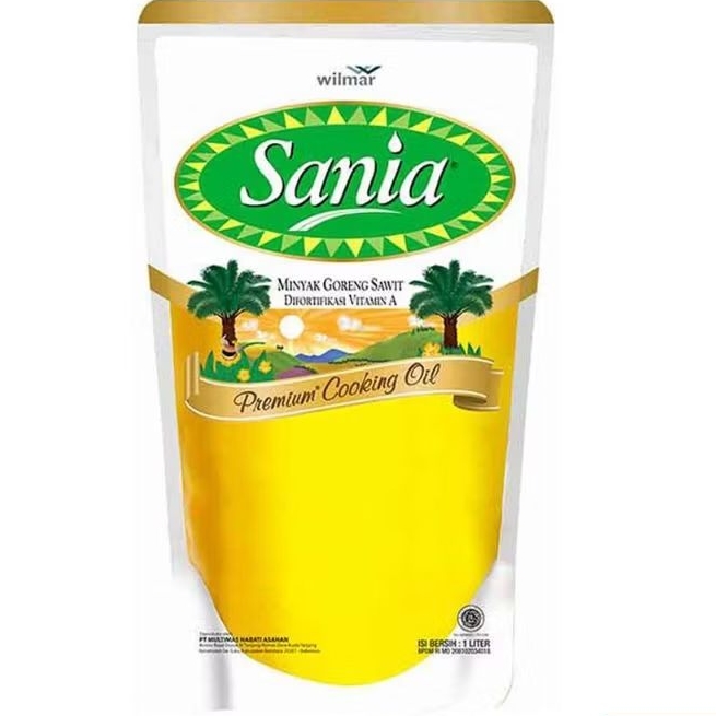 

sania minyak goreng refill 1000 ml