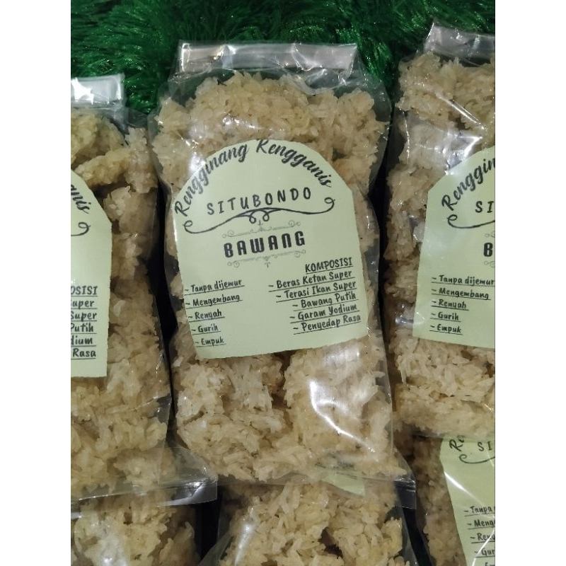 

Rengginang Rengganis Situbondo Rasa Bawang Patahan Rengginang