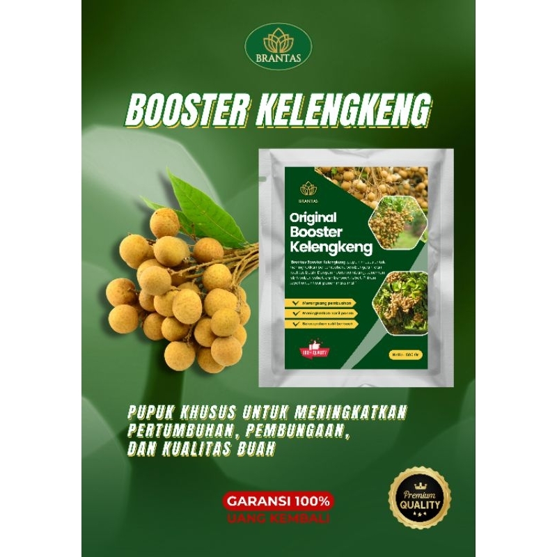 Booster Kelengkeng/ Pupuk kelengkeng murni/Brantas Booster Kelengkeng/Pupuk Pohon Kelengkeng