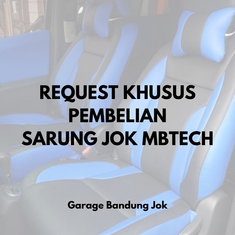 [REQUEST MBTECH] Sarung jok mobil MBTech Premium Kulit Sintetis Berkualitas