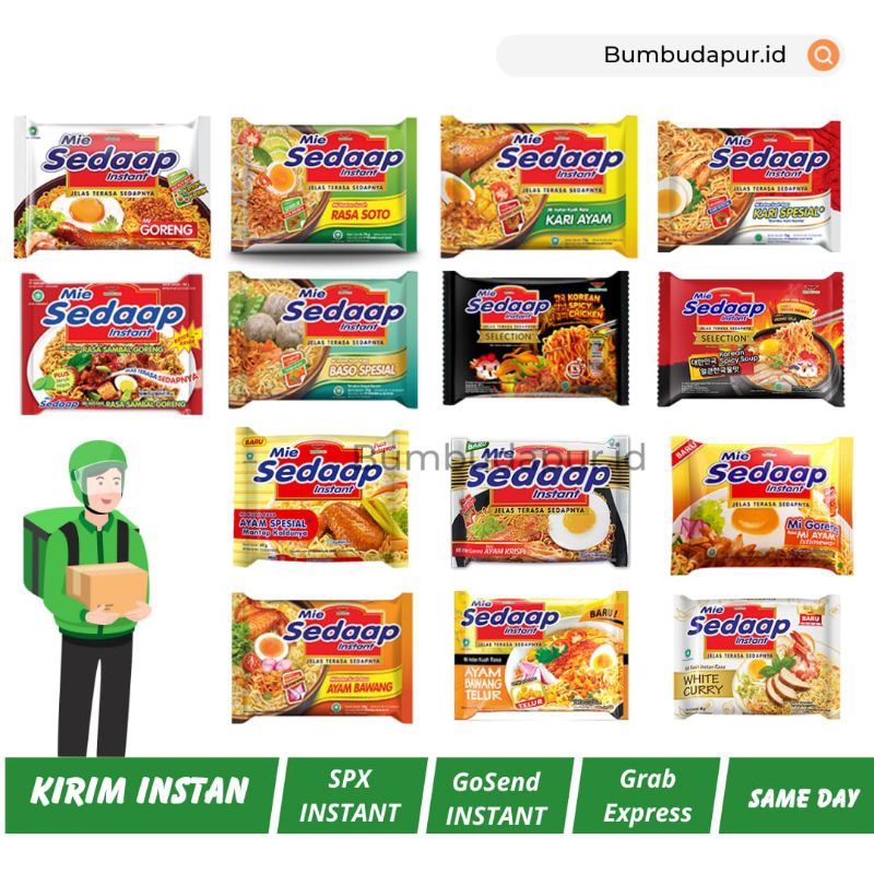 

Mie Sedaap Goreng All Varian Semua Rasa