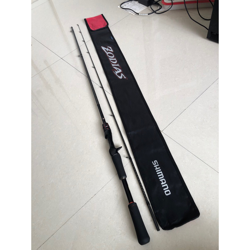 joran bc shimano zodias bfs 12lb bekas