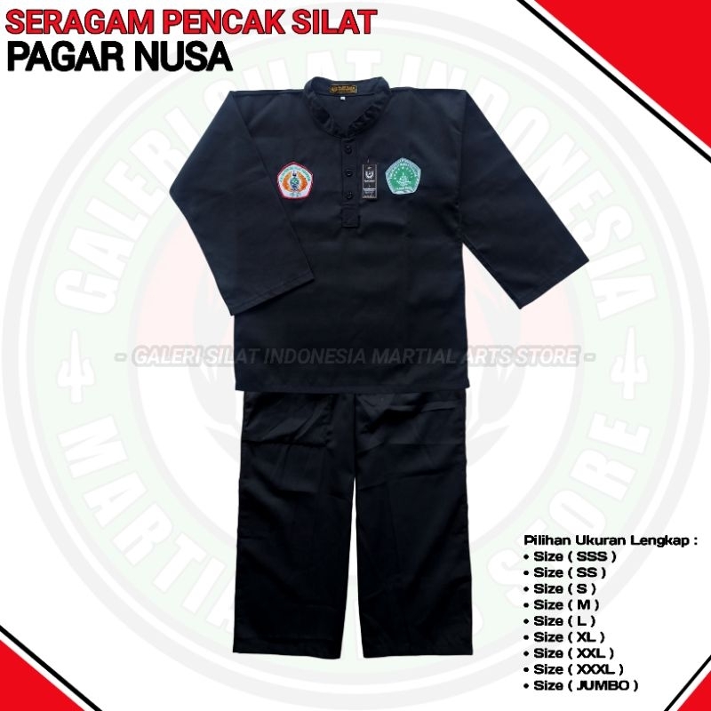 Sakral Pagar Nusa - Baju Silat Pagar Nusa - Seragam Pencak Silat Pagar Nusa - Seragam Anggota Baru P