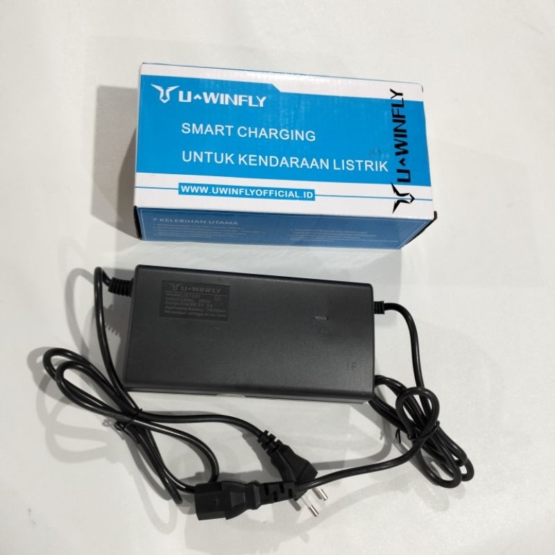 Cas Motor listrik Uwinfly T3 72V 20 AH Charger
