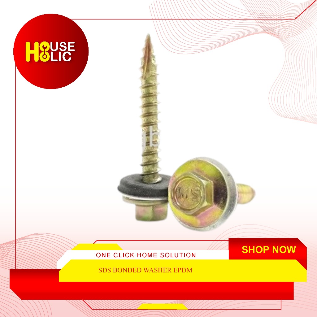 SDS Bonded Washer EPDM Lebar 12 x 50