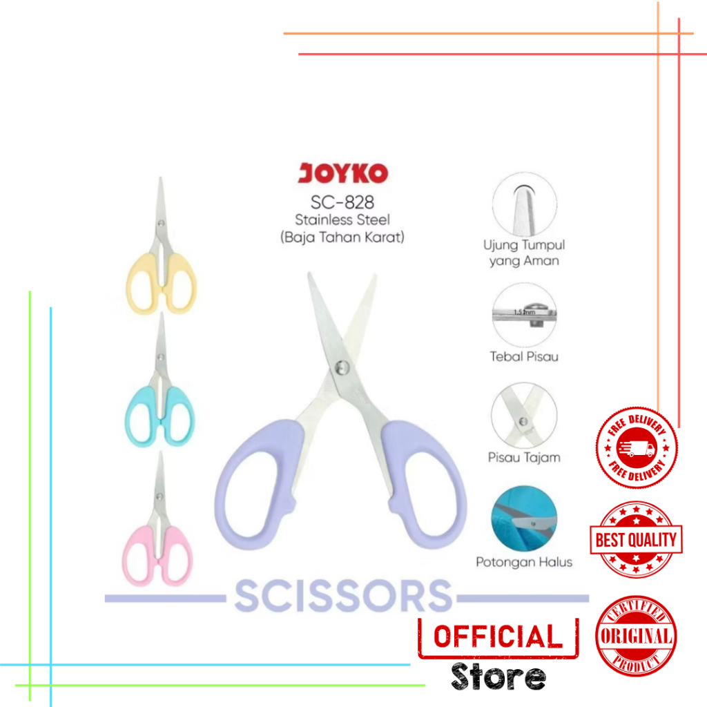 

Gunting Scissors Joyko SC-82 PTL / Gunting Joyko