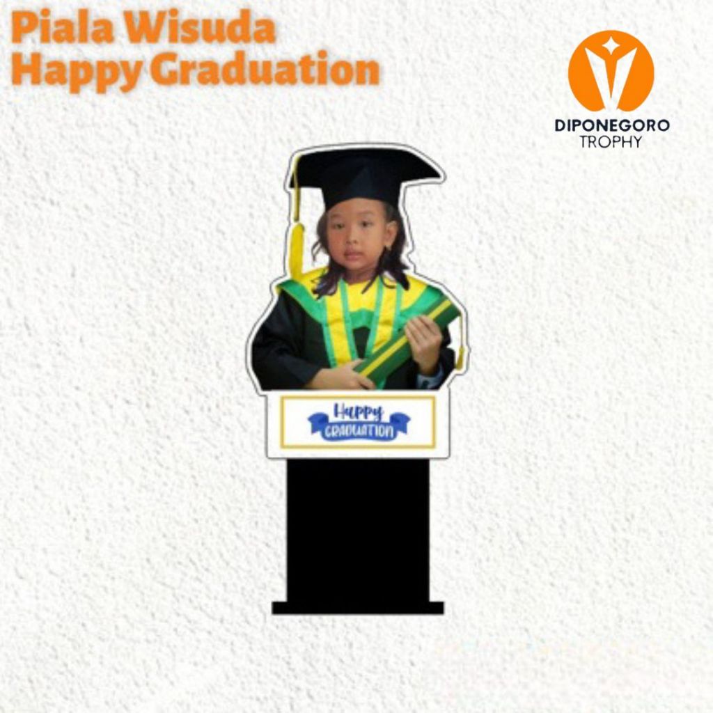 Piala Wisuda Foto Anak Plakat Wisuda Foto Siswa Akrilik Custom