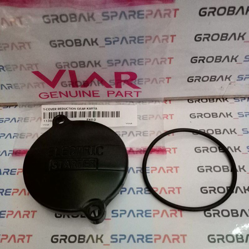 Tutup Dinamo Starter Star+ CB,GL,MP,Tiger, Cover Reduction Gear Viar Karya Oli & Cross X 150SE,Origi