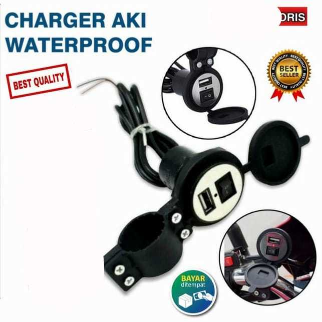 CHARGER MOTOR WATERPROOF USB AKI