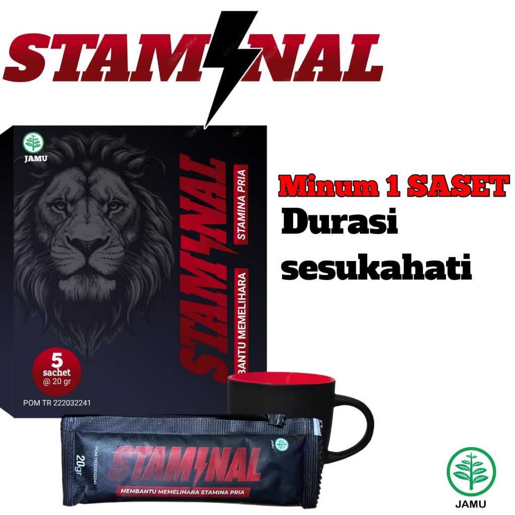 

STAMINAL MINUMAN KHASIAT BER ENERGI - PENAMBAH STAMINA PRIA