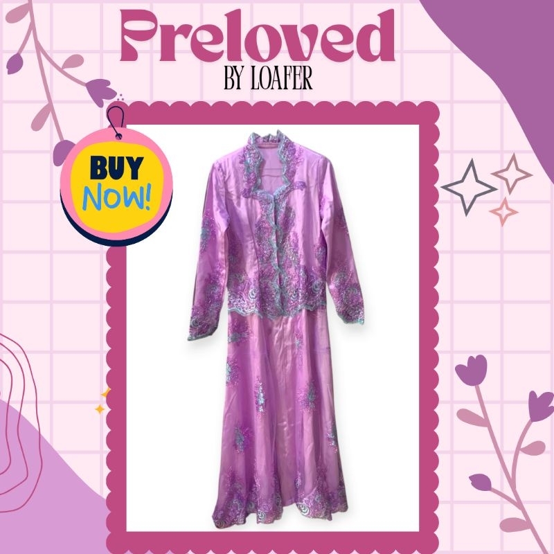 Preloved kebaya brokat