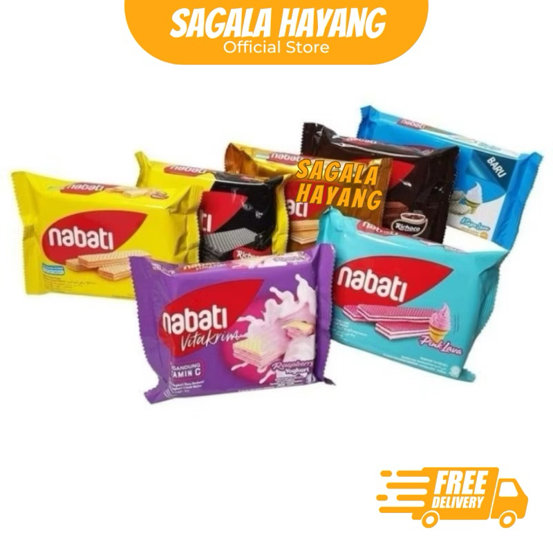 

( SAGALA HAYANG ) Nabati Wafer -37gram