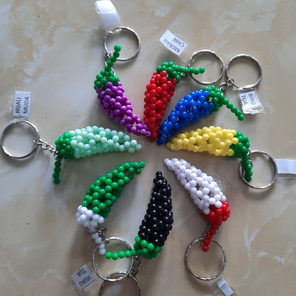 Gantungan Kunci Karakter Cabe