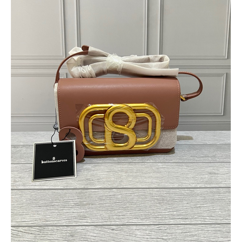 Briana bag buttonscarves mauve