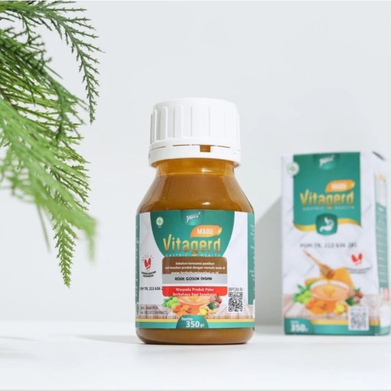 

Madu Vitagerd – Herbal Alami untuk Asam Lambung, Maag Kronis & GERD | 100% Original