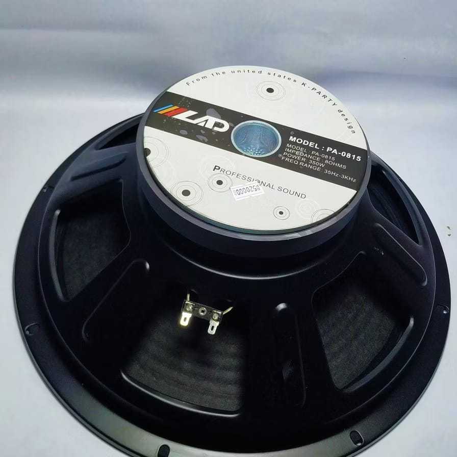 Speaker 15" Spiker 15inch LAD professional sound model PA-0815 350W