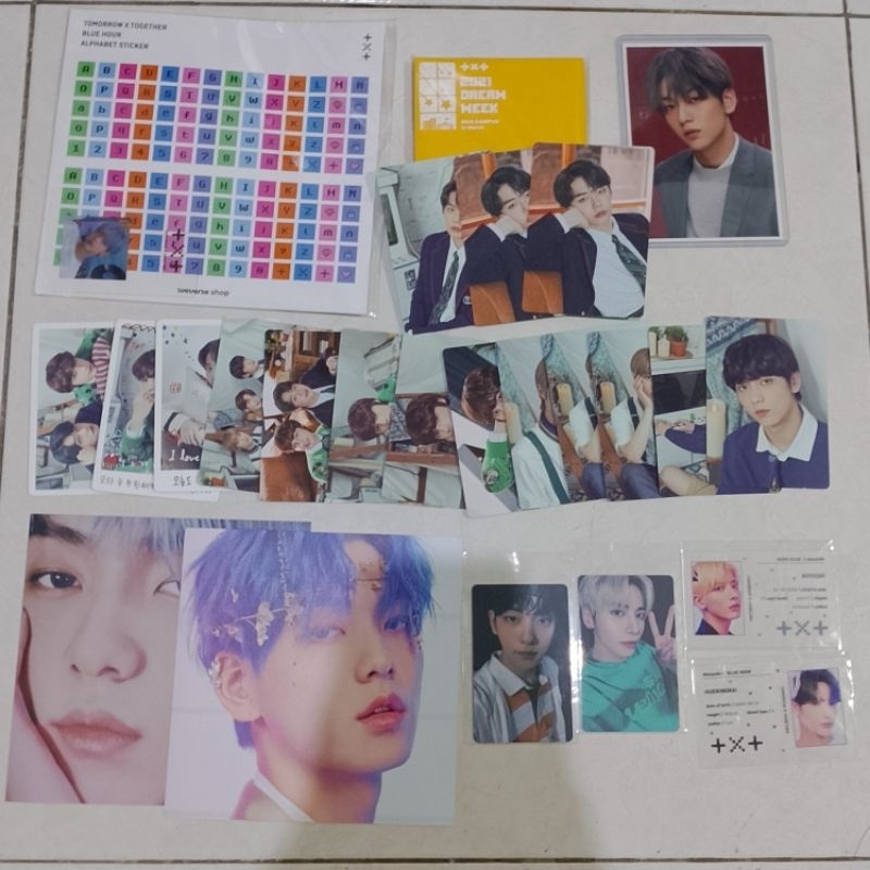 official album only txt blue hour minisode : 1 vr Ar VER tccf freeze boy photocard OS card PC MPC SP