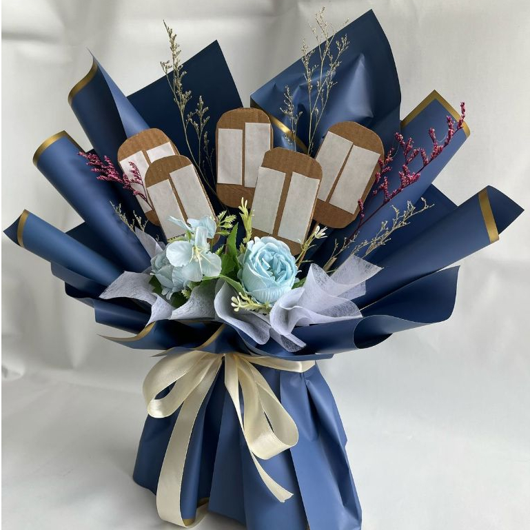 

Buket Kosongan Serbaguna dengan Double Tape untuk Rrokkok, Snack, dan Coklat