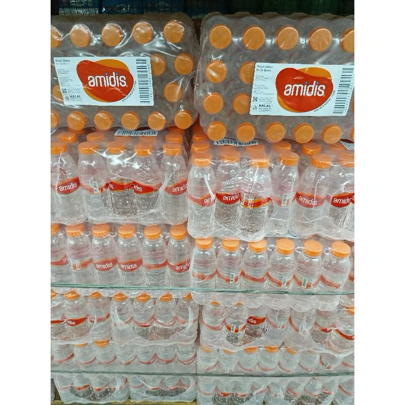 

AMIDIS air minum kemasan botol isi 220ml x 24 pcs